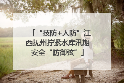 “技防+人防”江西抚州拧紧水库汛期安全“防御弦”