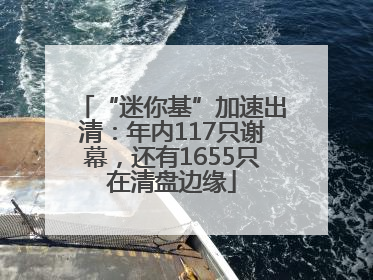 “迷你基”加速出清：年内117只谢幕，还有1655只在清盘边缘