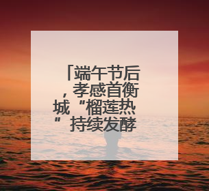 端午节后，孝感首衡城“榴莲热”持续发酵，消费者迎来“甜蜜”囤货期