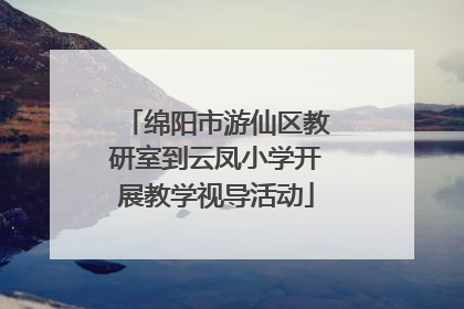 绵阳市游仙区教研室到云凤小学开展教学视导活动