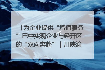 为企业提供“增值服务”巴中实现企业与经开区的“双向奔赴”｜川陕渝网络名人巴中行