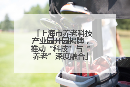 上海市养老科技产业园开园揭牌，推动“科技”与“养老”深度融合
