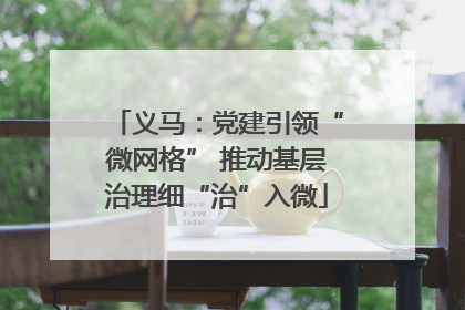 义马：党建引领“微网格” 推动基层治理细“治”入微