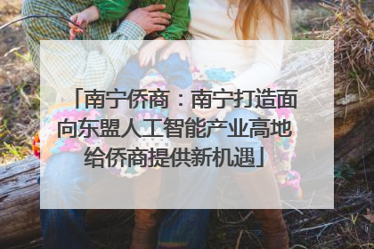 南宁侨商：南宁打造面向东盟人工智能产业高地给侨商提供新机遇