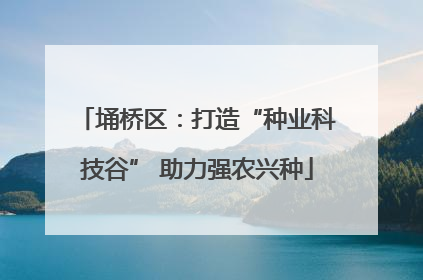 埇桥区：打造“种业科技谷” 助力强农兴种