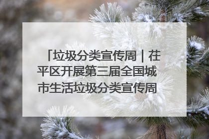 垃圾分类宣传周｜茌平区开展第三届全国城市生活垃圾分类宣传周系列活动之垃圾分类基层专题培训活动