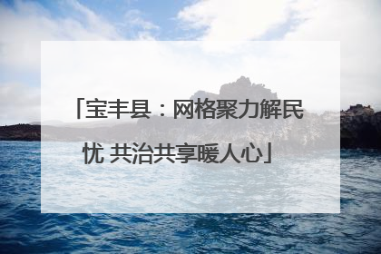 宝丰县：网格聚力解民忧 共治共享暖人心