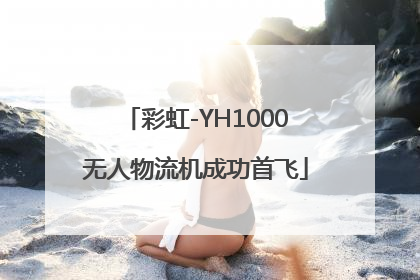 彩虹-YH1000无人物流机成功首飞