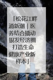 松花江畔涌新潮｜医养结合撬动银发经济圈 打造生命健康产业新样本
