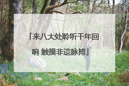 来八大处聆听千年回响 触摸非遗脉搏