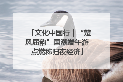 文化中国行｜“楚风屈韵”国潮端午游点燃秭归夜经济