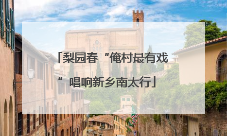 梨园春“俺村最有戏”唱响新乡南太行