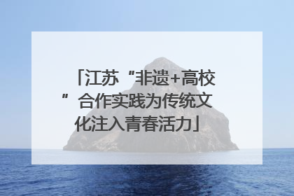 江苏“非遗+高校”合作实践为传统文化注入青春活力
