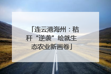 连云港海州：秸秆“逆袭”绘就生态农业新画卷