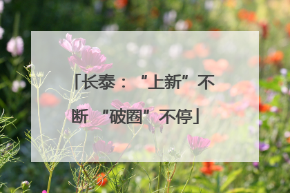 长泰：“上新”不断 “破圈”不停