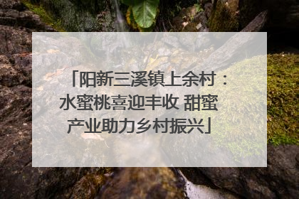 阳新三溪镇上余村：水蜜桃喜迎丰收 甜蜜产业助力乡村振兴