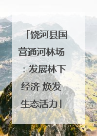 饶河县国营通河林场：发展林下经济 焕发生态活力