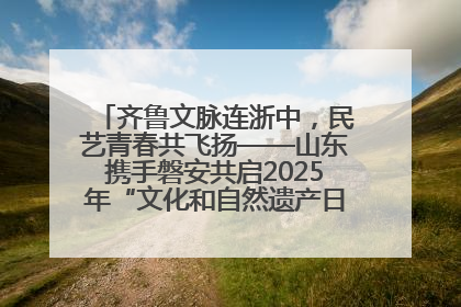 齐鲁文脉连浙中，民艺青春共飞扬——山东携手磐安共启2025年“文化和自然遗产日”系列活动